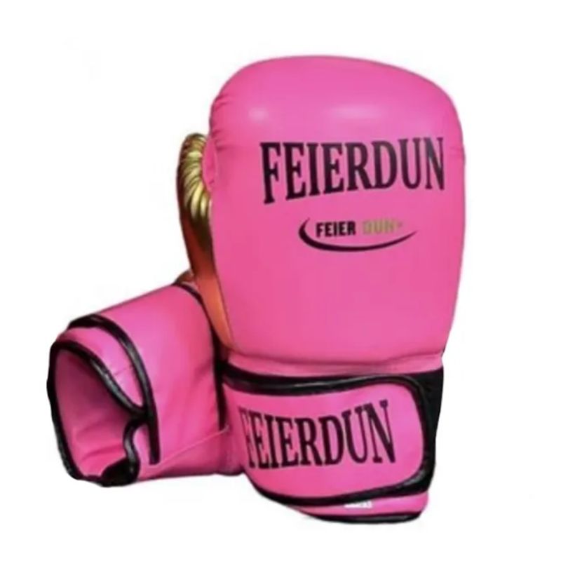 GENERICO - Guantes De Boxeo Feierdun 12 Onzas Para Entrenamiento Rosado