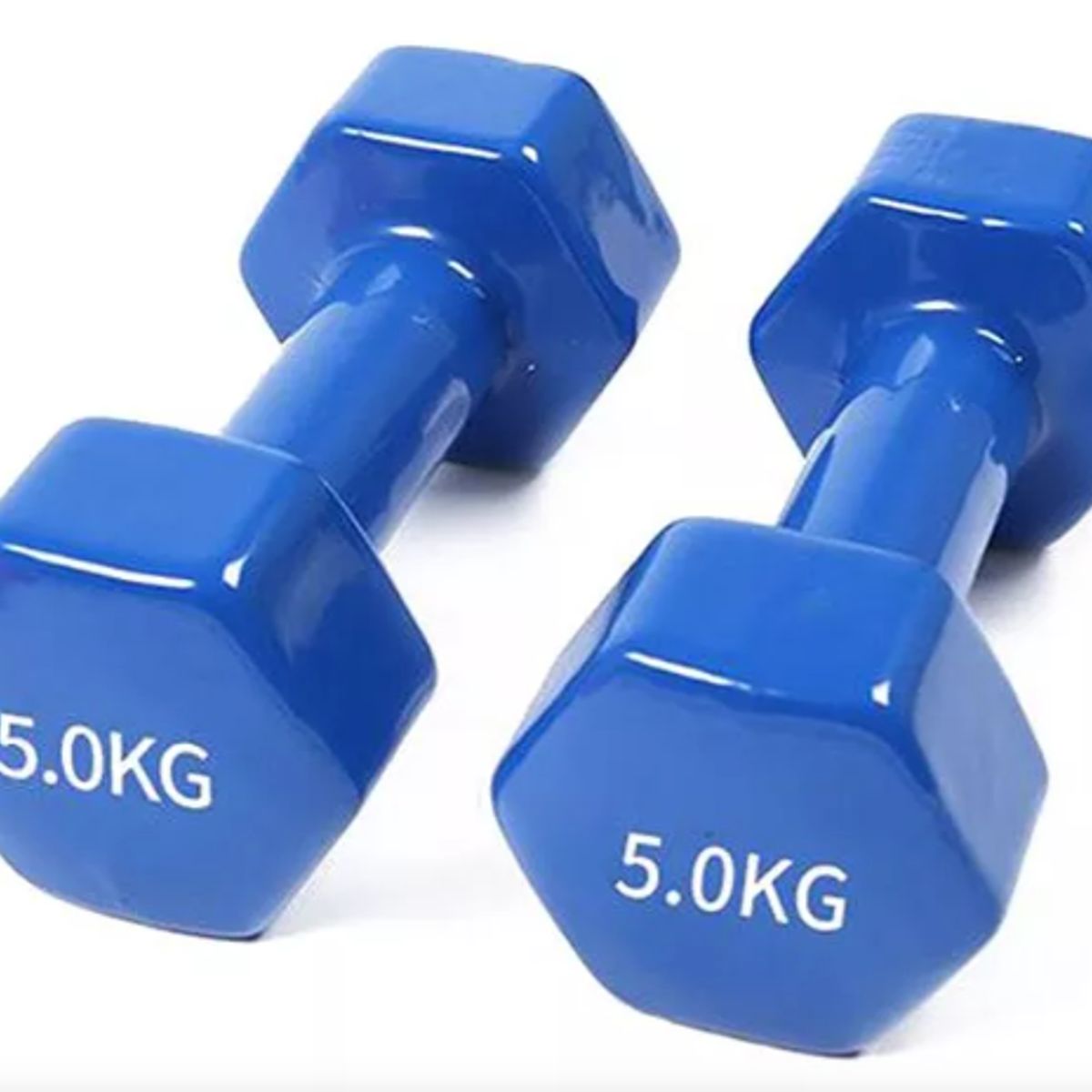 GENERICO - Mancuerna 5KG Hierro Cubierta Vinilo Unidad