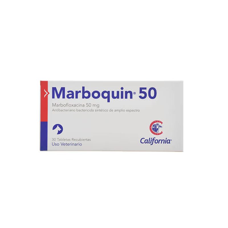 BOEHRINGER INGELHEIM - Marboquin Antibiotico Perros Gatos 50Mg