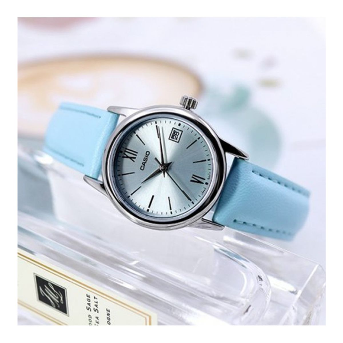 CASIO - Reloj Casio LTP-V002L-2B3 Dama Diseño Elegante