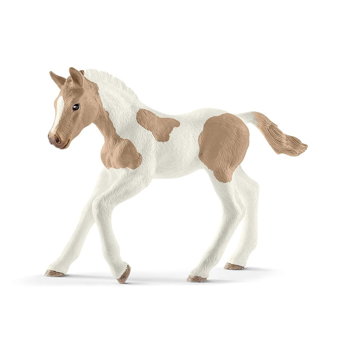 JUGANDO Y EDUCANDO - Figuras Coleccionables Potro Caballo Pintado A Mano Schleich