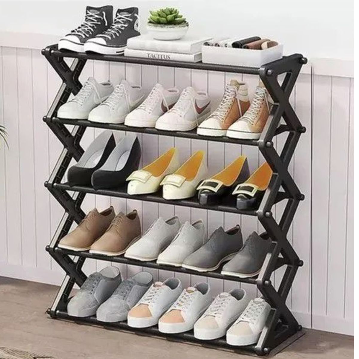 GENERAL - ZAPATERO PLEGABLE - 5 NIVELES