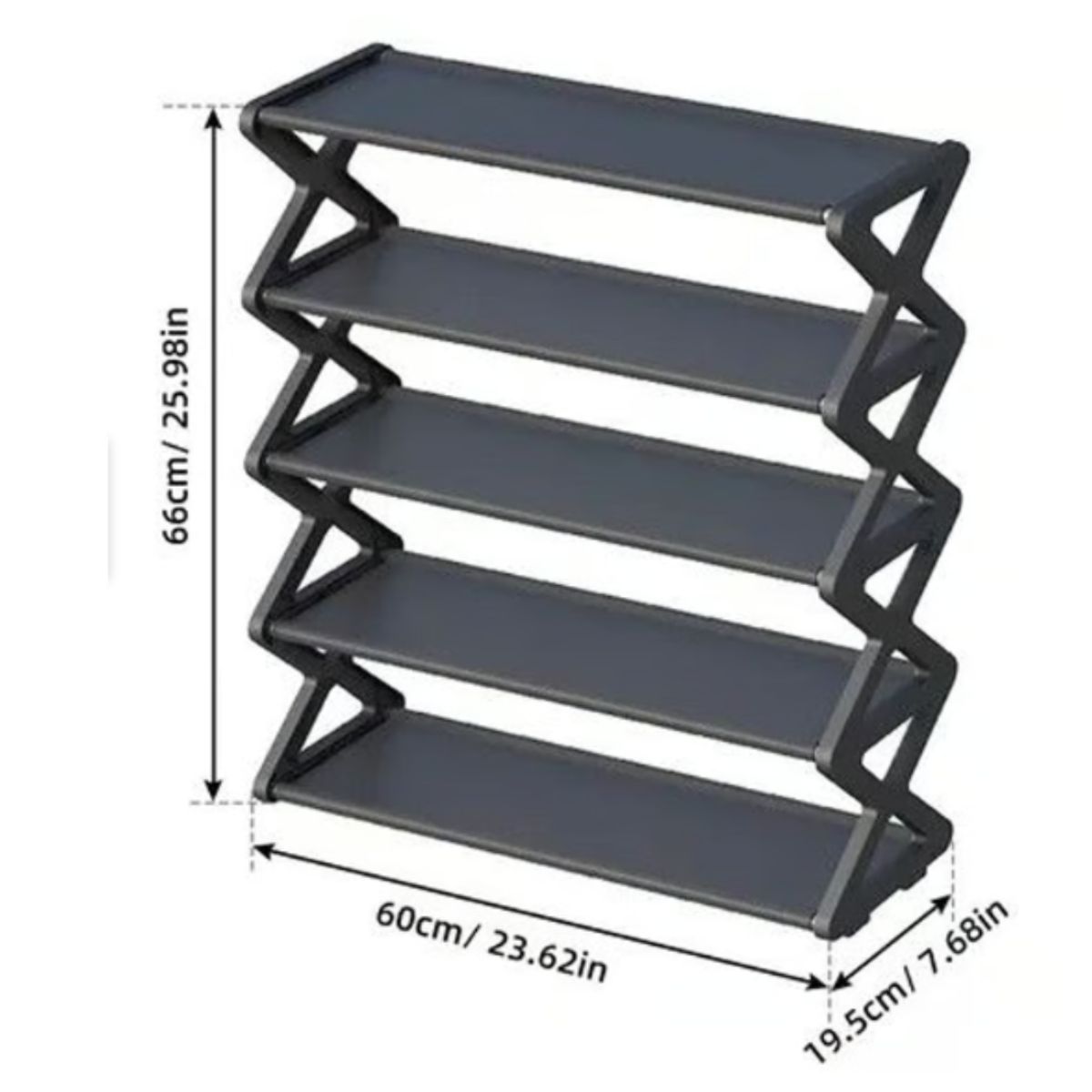 GENERAL - ZAPATERO PLEGABLE - 5 NIVELES