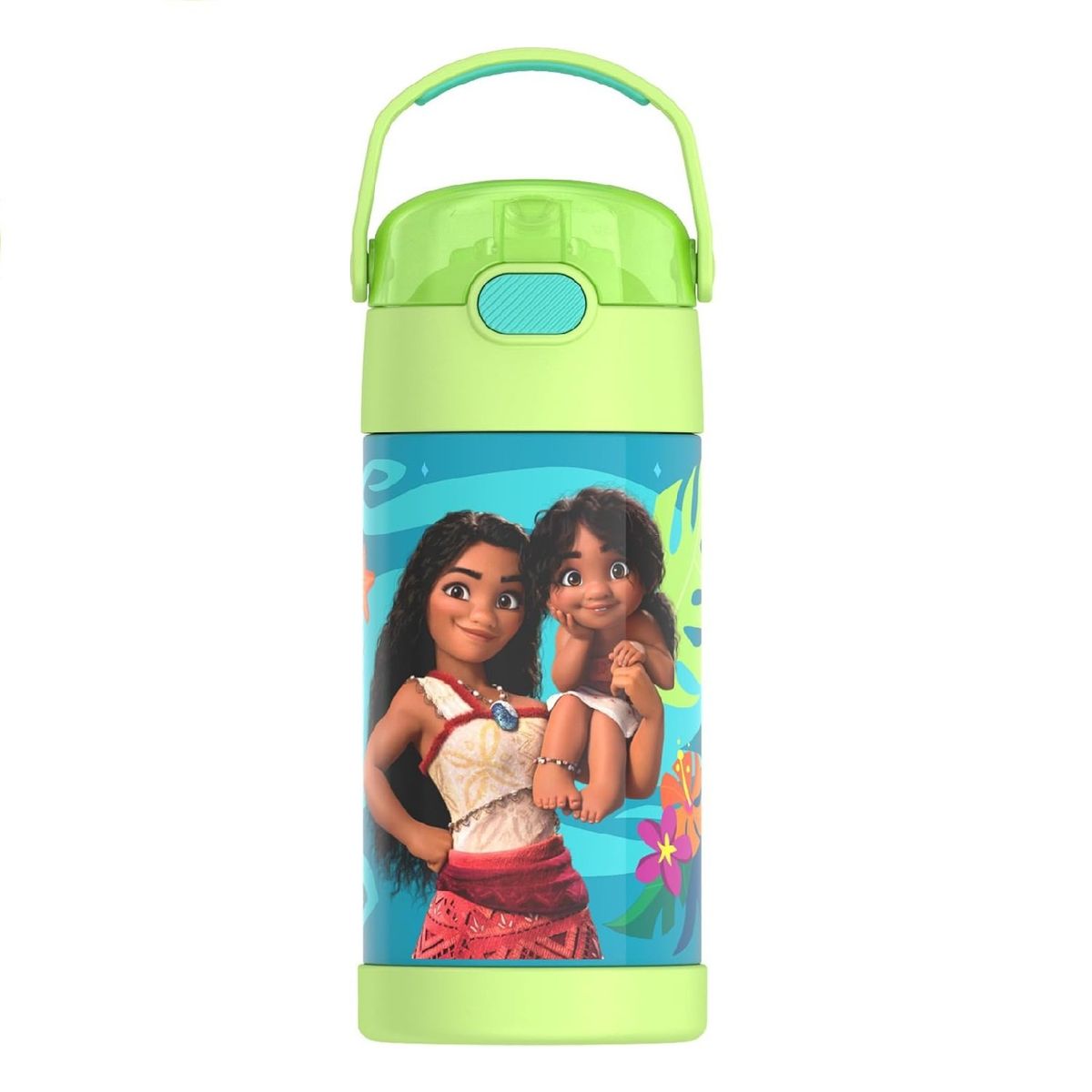 THERMOS - Termo Pitillo Infantil Acero Inoxidable Moana 12 Onz