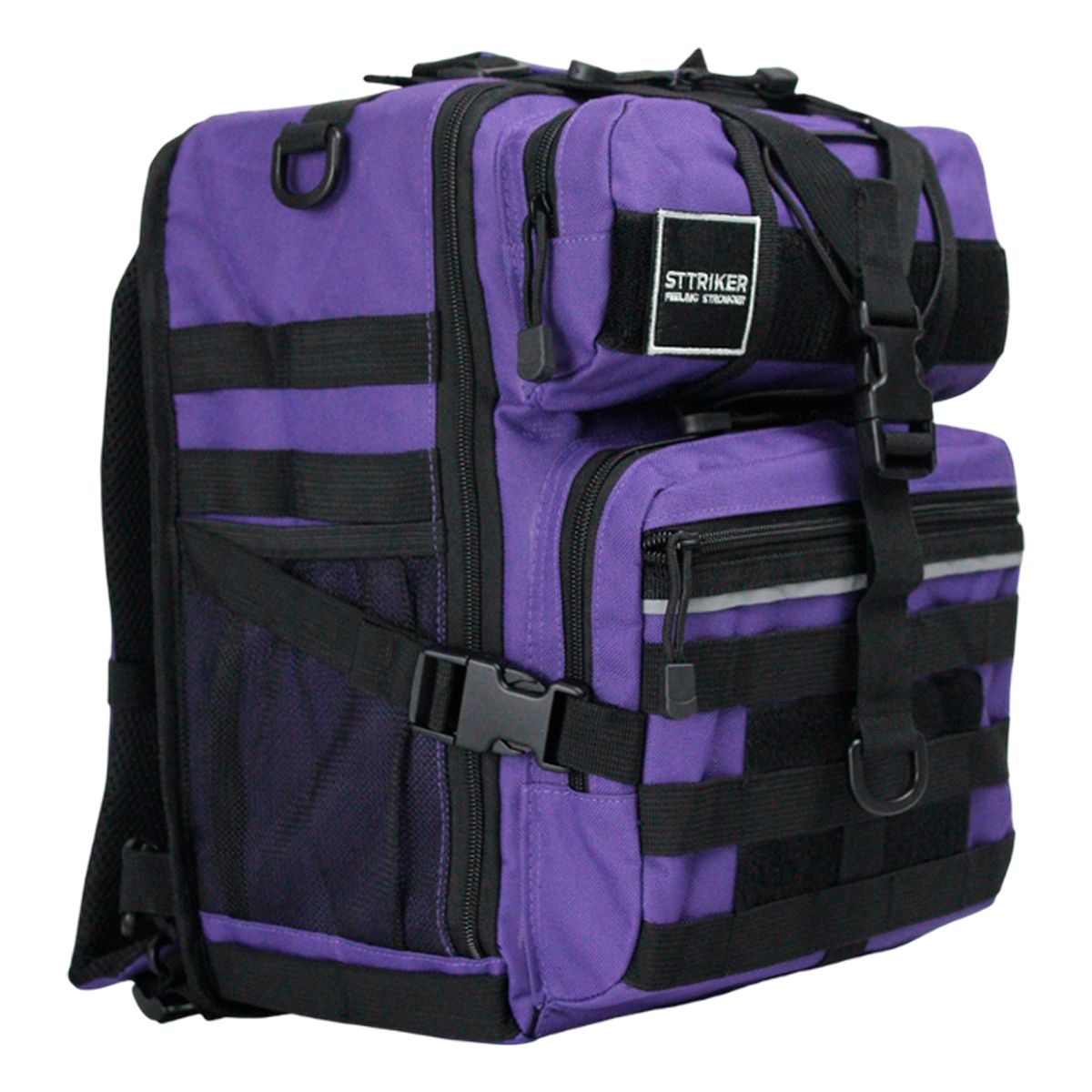 GENERICO - Morral Militar Sttriker Mochila Táctico 25l Maleta Gym Asalt_.