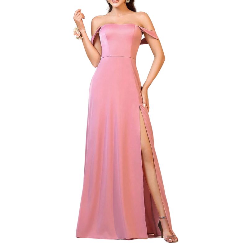 YURELKSHOP - VESTIDO DE FIESTA STRAPLESS