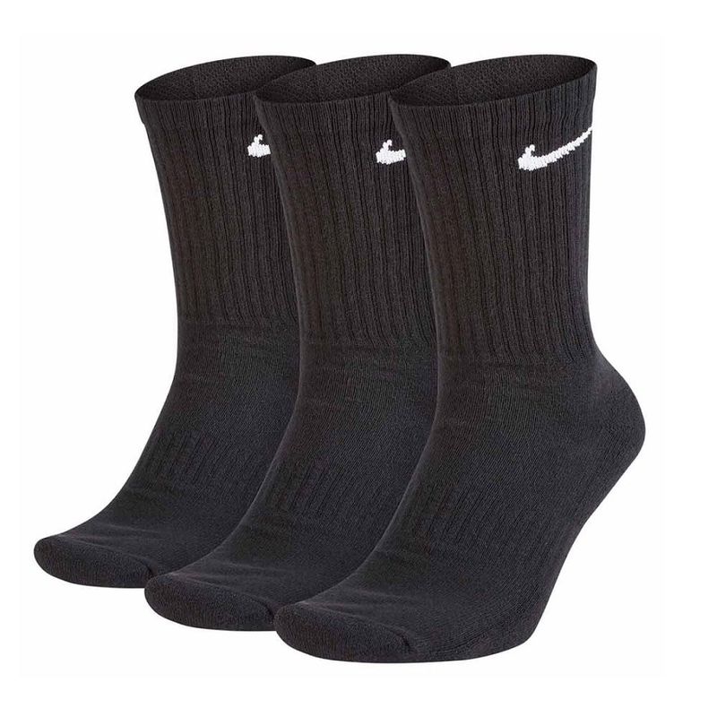 NIKE - Medias Nike Everyday Cush Crew 3Pr-Negro
