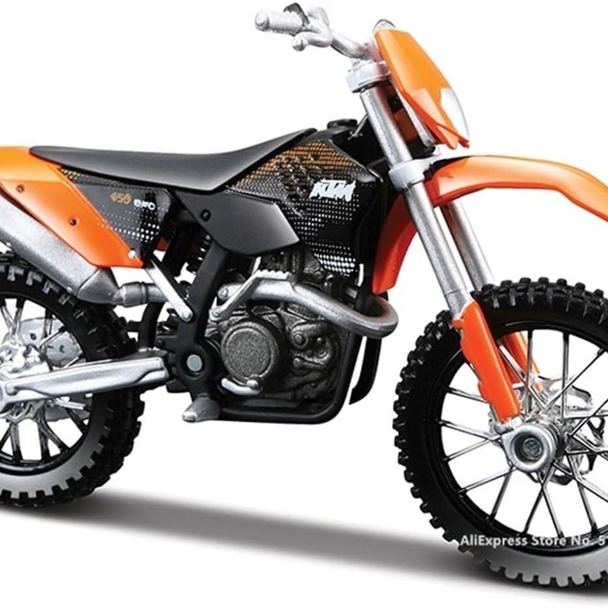 MAISTO - Juguete Coleccionables Motocicleta Ktm 456 Exo 1:18 Maisto