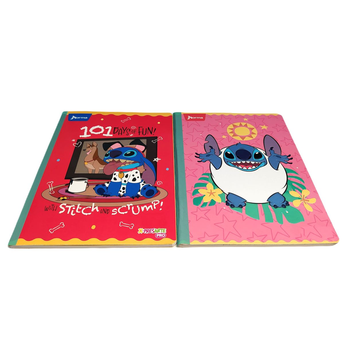 NORMA - Pack X3 Cuaderno Cosido Cuadriculado 50h Stitch Norma