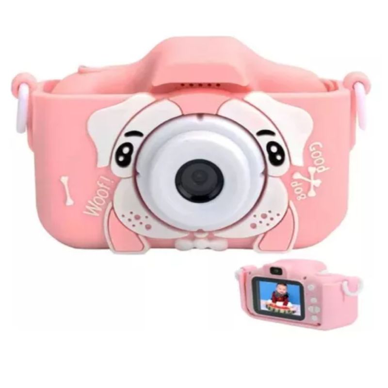GENERICO - CAMARA DIGITAL PARA NIÑOS CON ESTUCHE PROTECTOR INCLUIDO