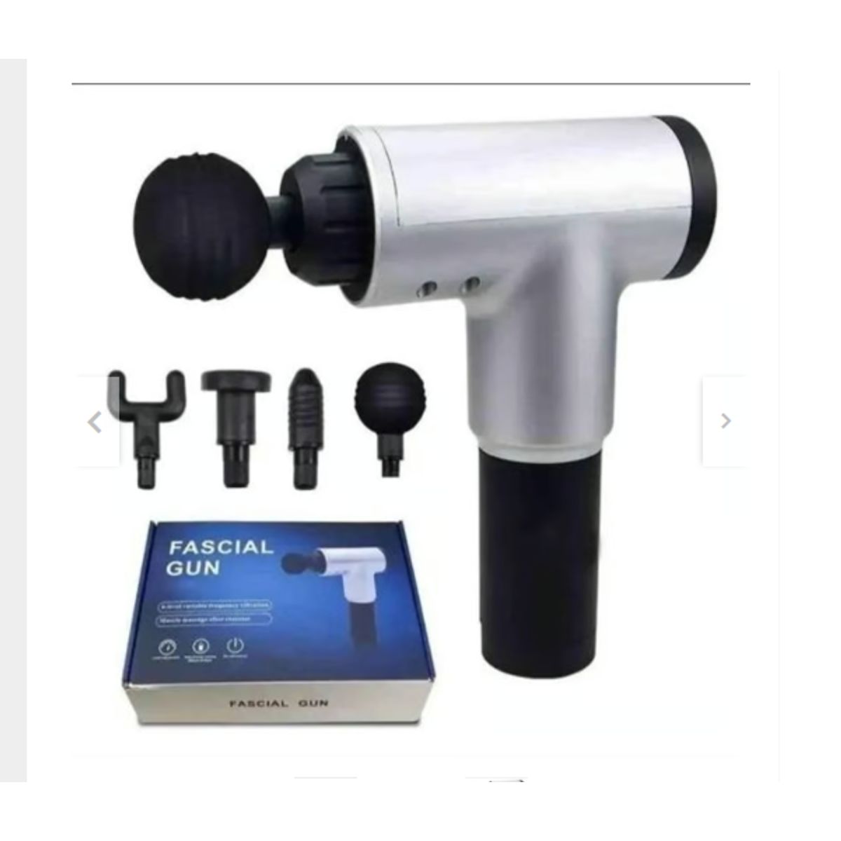 GENERICO - Masajeador Muscular Terapéutico Inalámbrico Fascial Gun