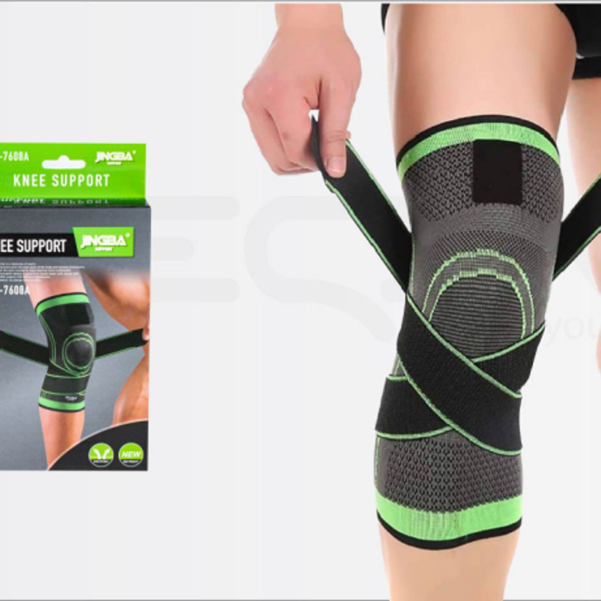GENERICO - Rodillera Ortopedica Compresion Proteccion Soporte Ajustable Talla
