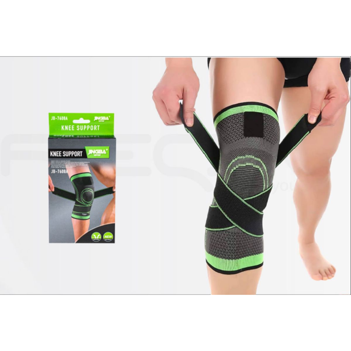 GENERICO - Rodillera Ortopedica Compresion Proteccion Soporte Ajustable Talla