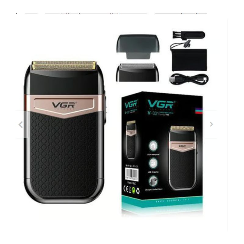 GENERICO - Afeitadora Shaver Corta Barba Calvo Vgr V-331 Recargable