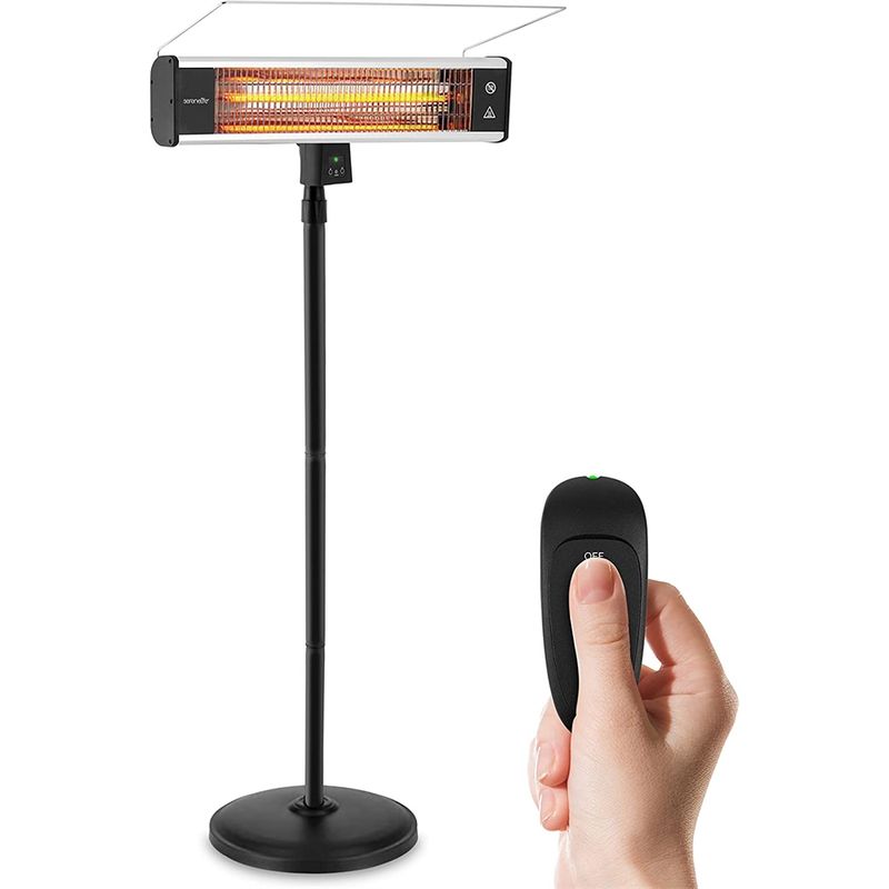 SERENELIFE - Calentador de espacio eléctrico infrarrojo para exteriores