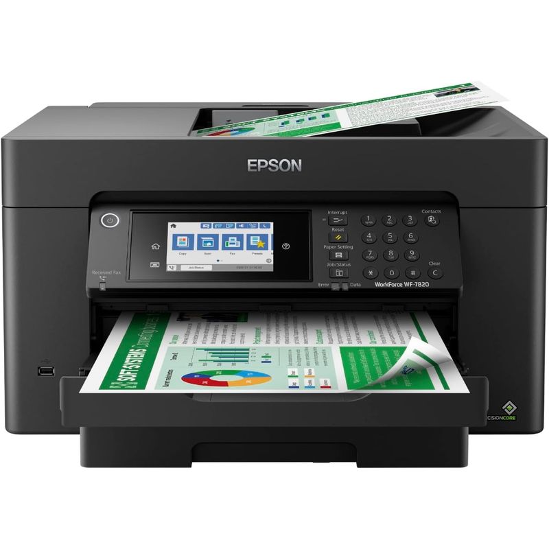 EPSON - Impresora Multifuncional Epson Workforce Pro WF-7820 A3