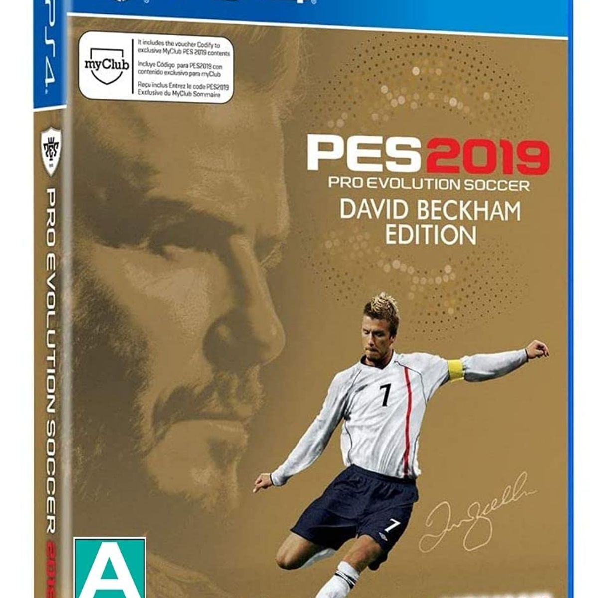 KONAMI - Pro Evolution Soccer 2019 PS4 Edición David Beckham