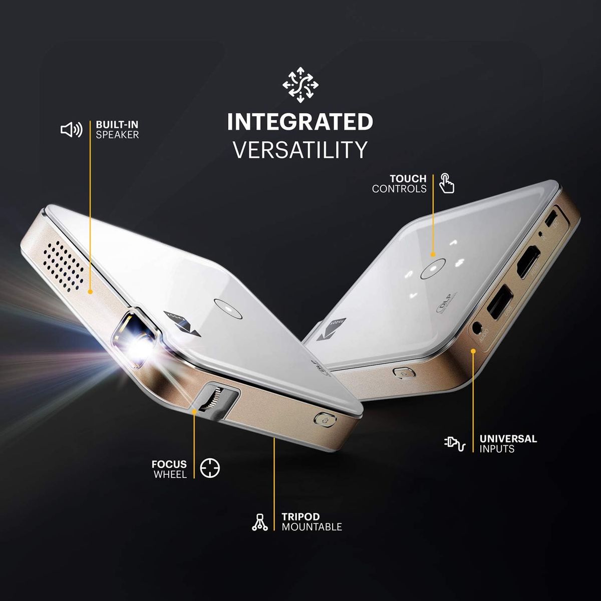 KODAK -  Video Beams KODAK 150 Ultra Mini Pocket 1080P 