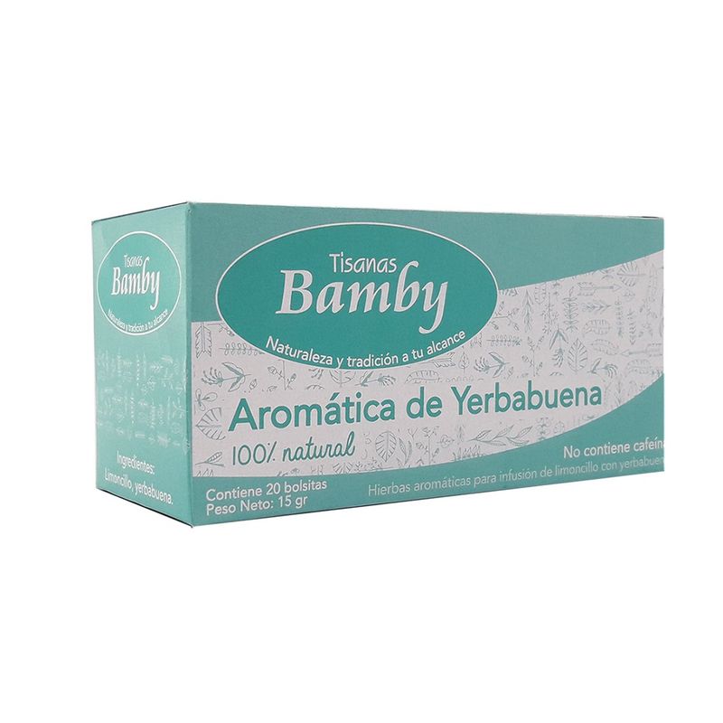 GENERICO - Aromática Yerbabuena Bamby X 20 bolsas