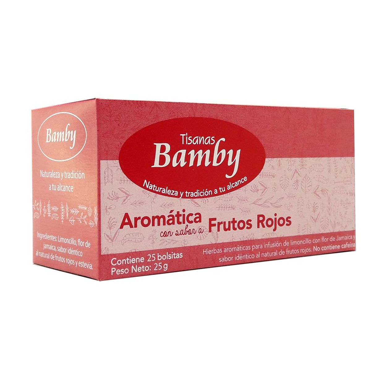 GENERICO - Aromática Frutos Rojos Bamby X 25 bolsas