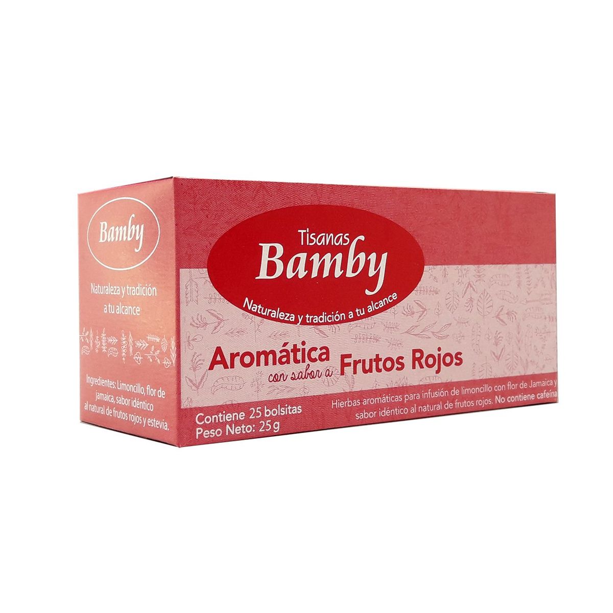 GENERICO - Aromática Frutos Rojos Bamby X 25 bolsas