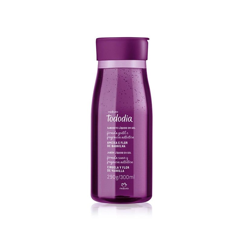 NATURA - Jabón Líquido Tododia Ciruela y Flor de Vainilla 300 ml