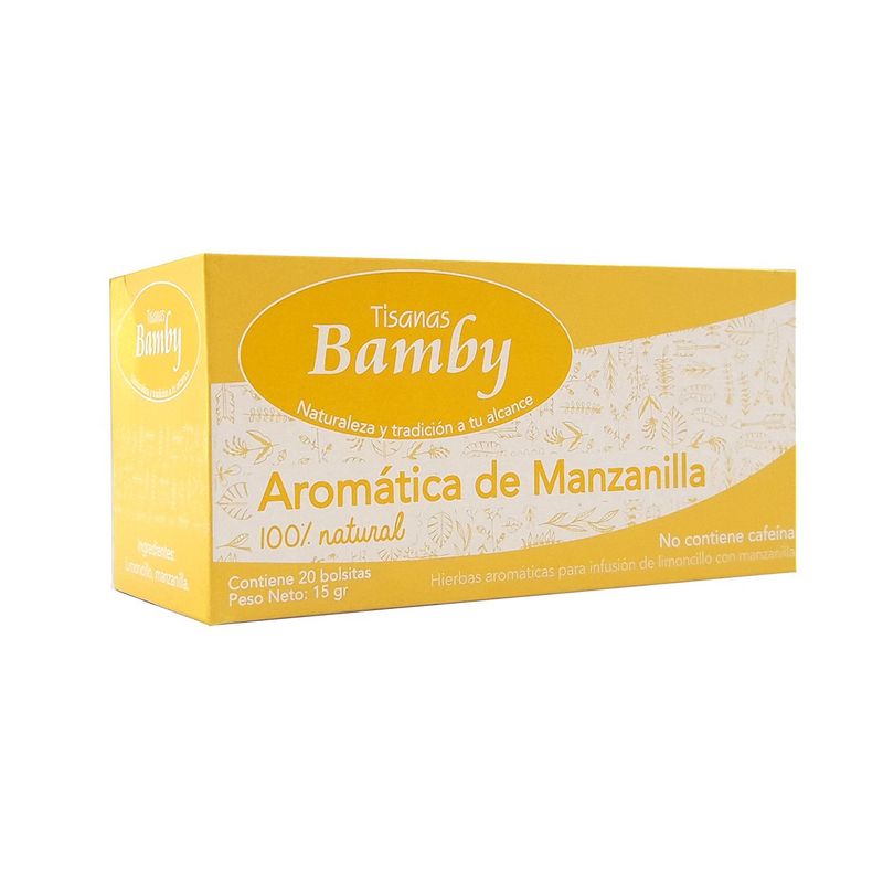 GENERICO - Aromática Manzanilla Bamby X 20 bolsas