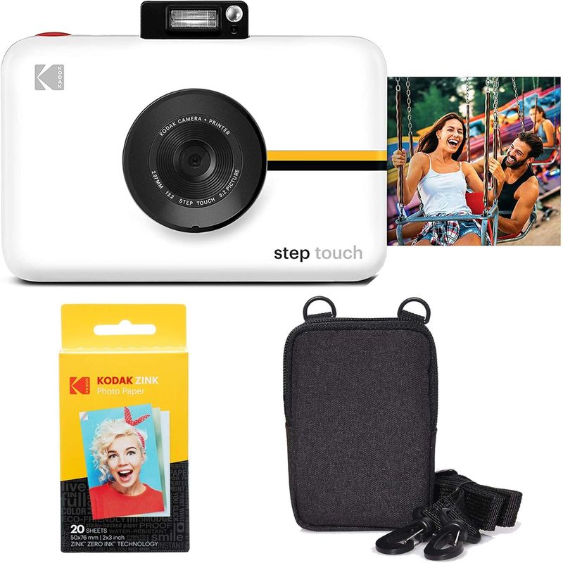 KODAK - Cámara digital Kodak Step Touch 13MP y impresora instantánea