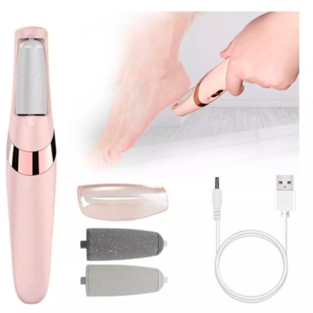 GENERICO - Removedor Callos Quita Callos Electrico Pedicure
