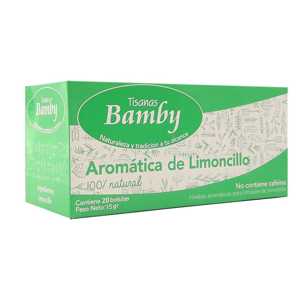 GENERICO - Aromática Limoncillo Bamby X 20 bolsas