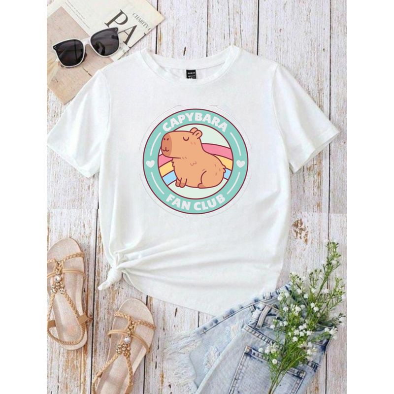 ISMI - Camiseta Capibara Estampado ismi