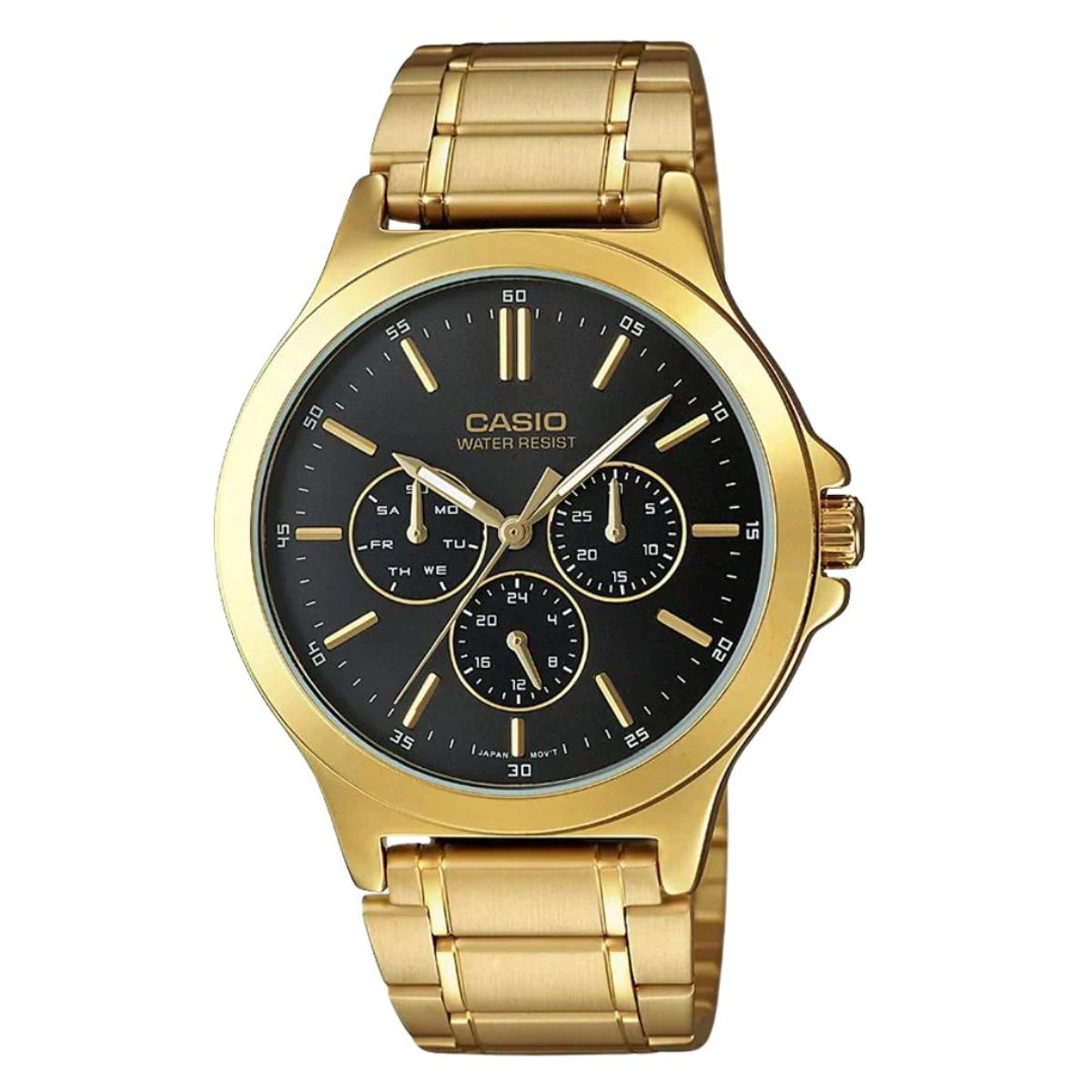 CASIO - Reloj Hombre Casio MTP-V300G-1A Diseño Elegante