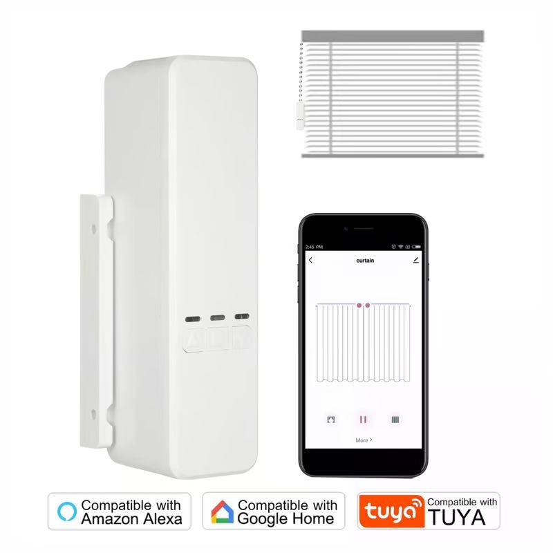 AMERICAN GENERICS - Motor Inteligente Wifi Para Cortinas Persiana Control Remoto