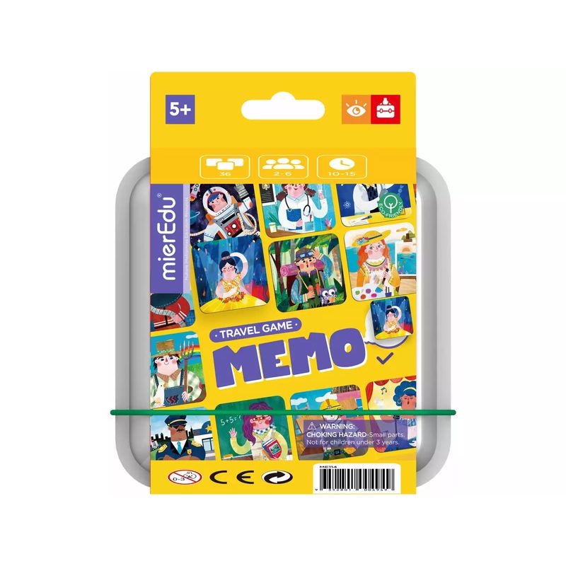 GENERICO - JUEGO DE MEMORIA NIÑOS Y NIÑAS - CAJA DE VIAJE