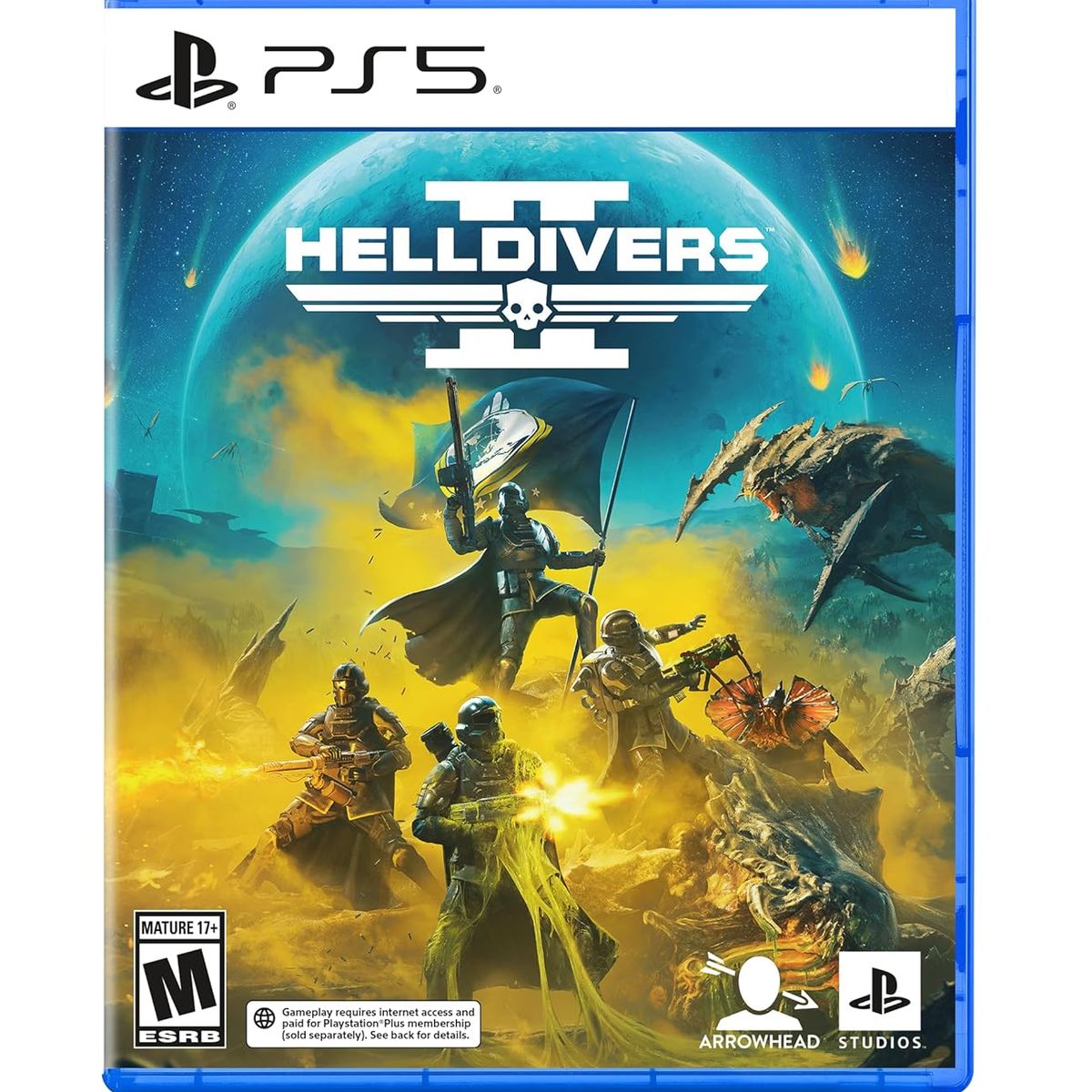 PLAYSTATION - Helldivers 2 - Juego Cooperativo PS5, Acción y Estrategia