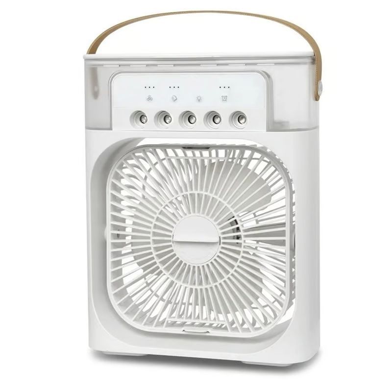 AMERICAN GENERICS - Ventilador Enfriador Humidificador Aire Led Difusor Aroma MNV-X1