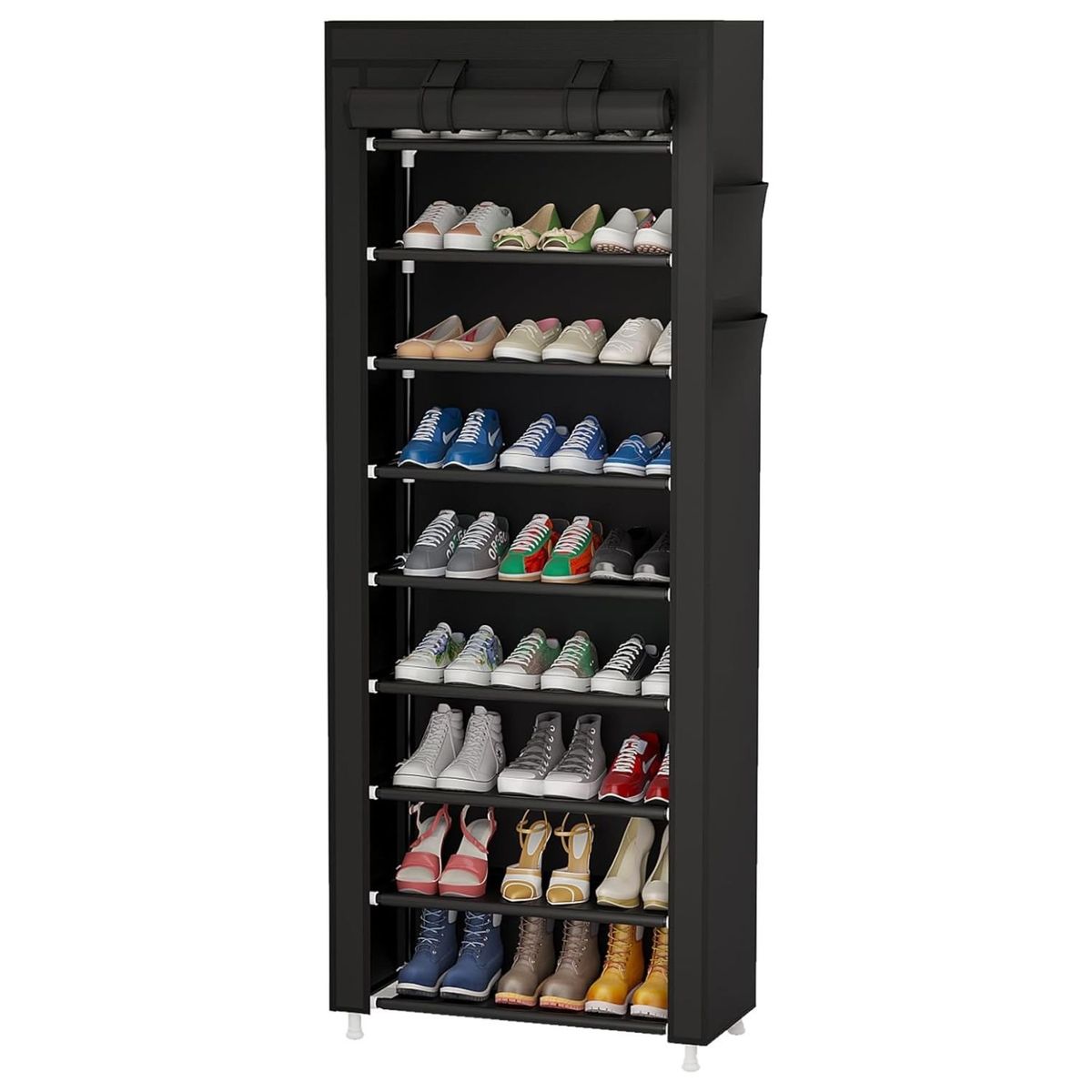 GENERICO - Organizador De Zapatos Portable Y Ajustable Resistente 10