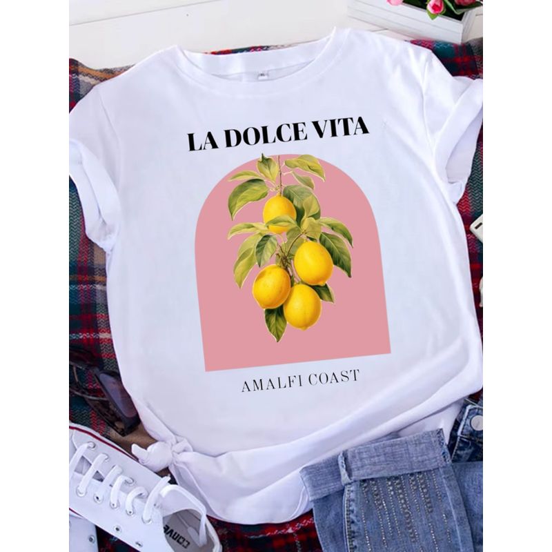 ISMI - Camiseta Mujer Manga Corta Poli Algodón Ismi
