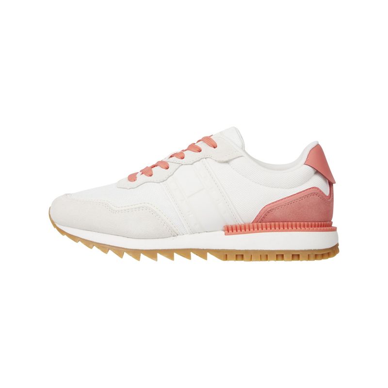 TOMMY HILFIGER - Tenis blanco retro runner Tommy Hilfiger