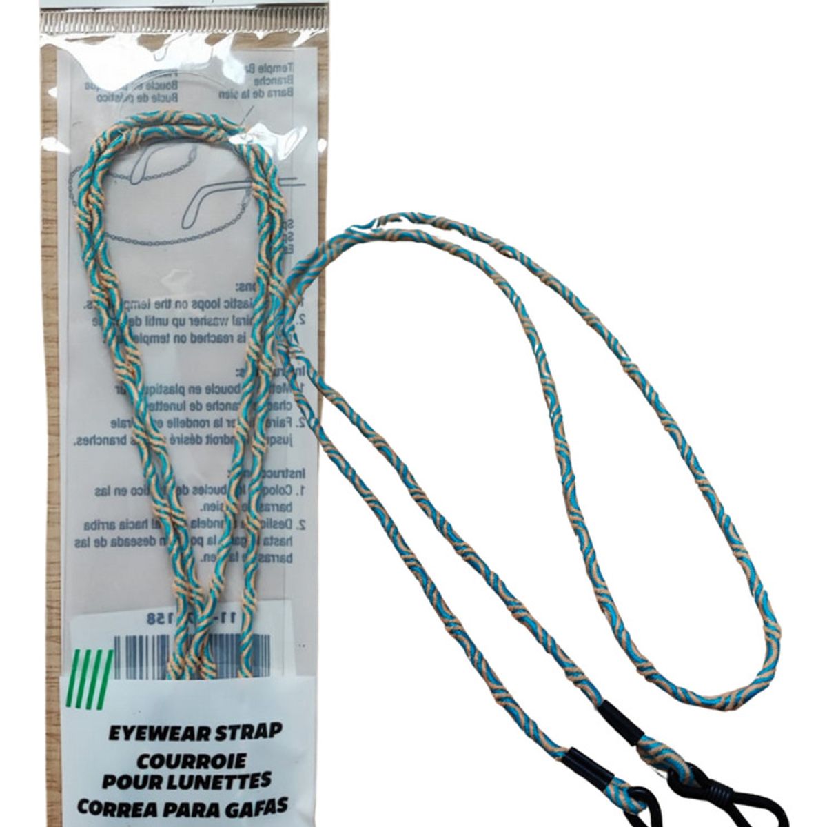 GENERICO - Cordón Cuerda Para Lentes Gafas Ajustable X1