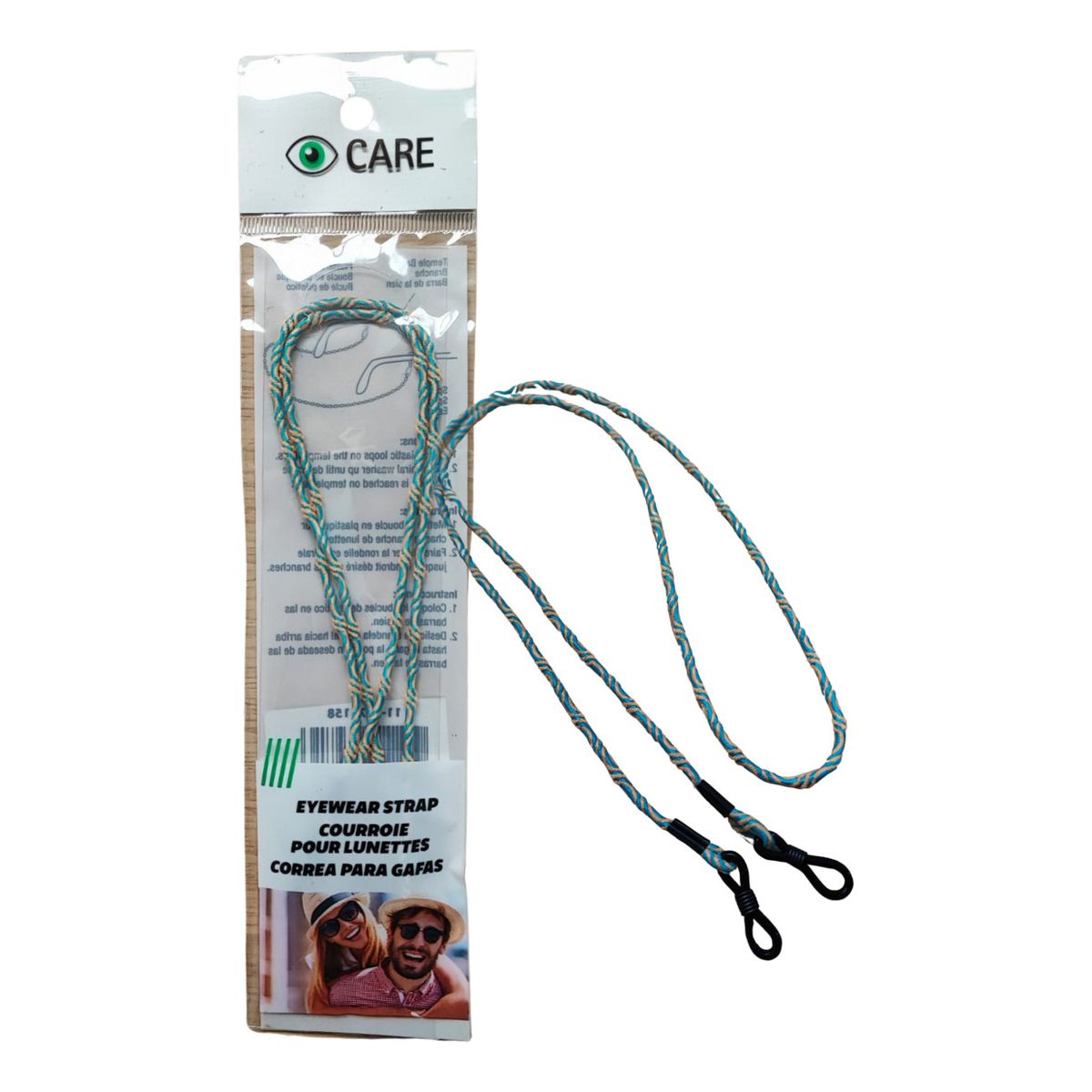 GENERICO - Cordón Cuerda Para Lentes Gafas Ajustable X1