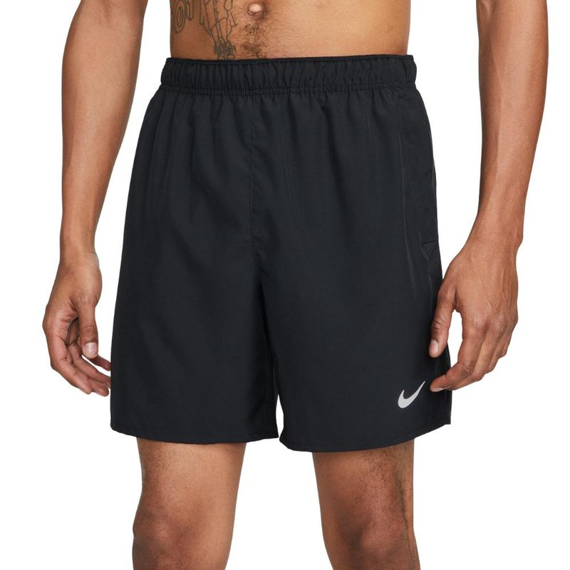 NIKE - Pantaloneta Nike Challenger 7Ul Short-Negro