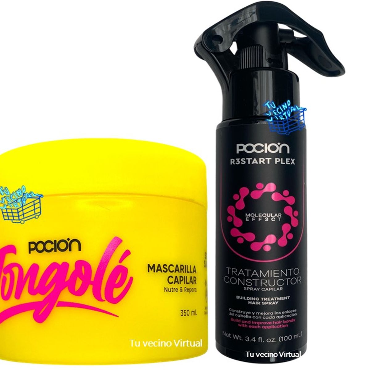 LA POCION - Mascarilla rizos Tongole + Tratamiento La Pocion