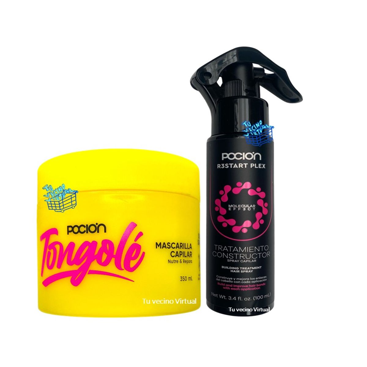 LA POCION - Mascarilla rizos Tongole + Tratamiento La Pocion