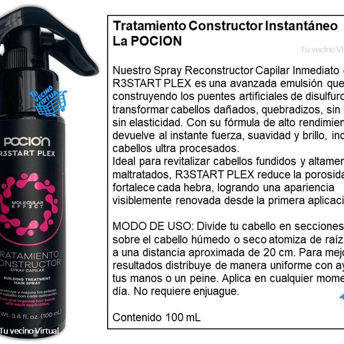 LA POCION - Tratamiento plex Constructor La Pocion