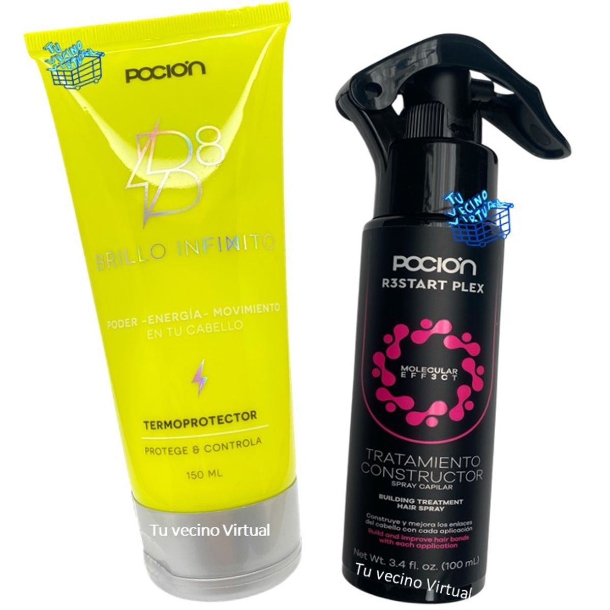 LA POCION - Termoprotector y Tratamiento Reconstructor Capilar La Pocion