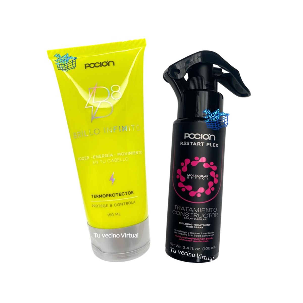 LA POCION - Termoprotector y Tratamiento Reconstructor Capilar La Pocion