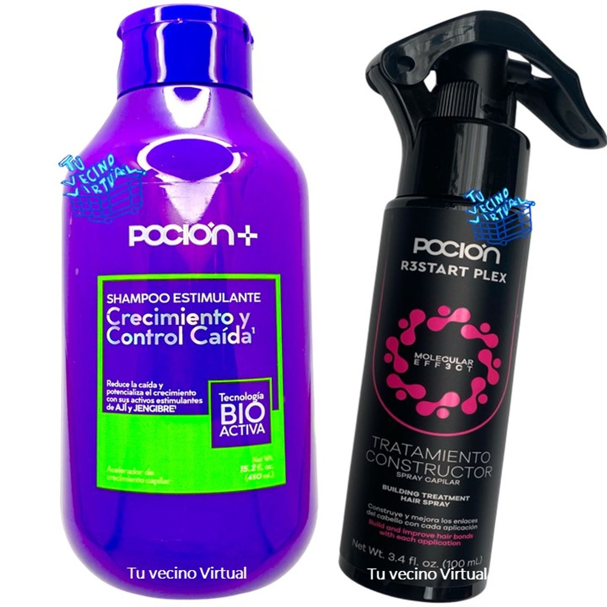 LA POCION - Kit X2 Shampoo Caida La Pocion