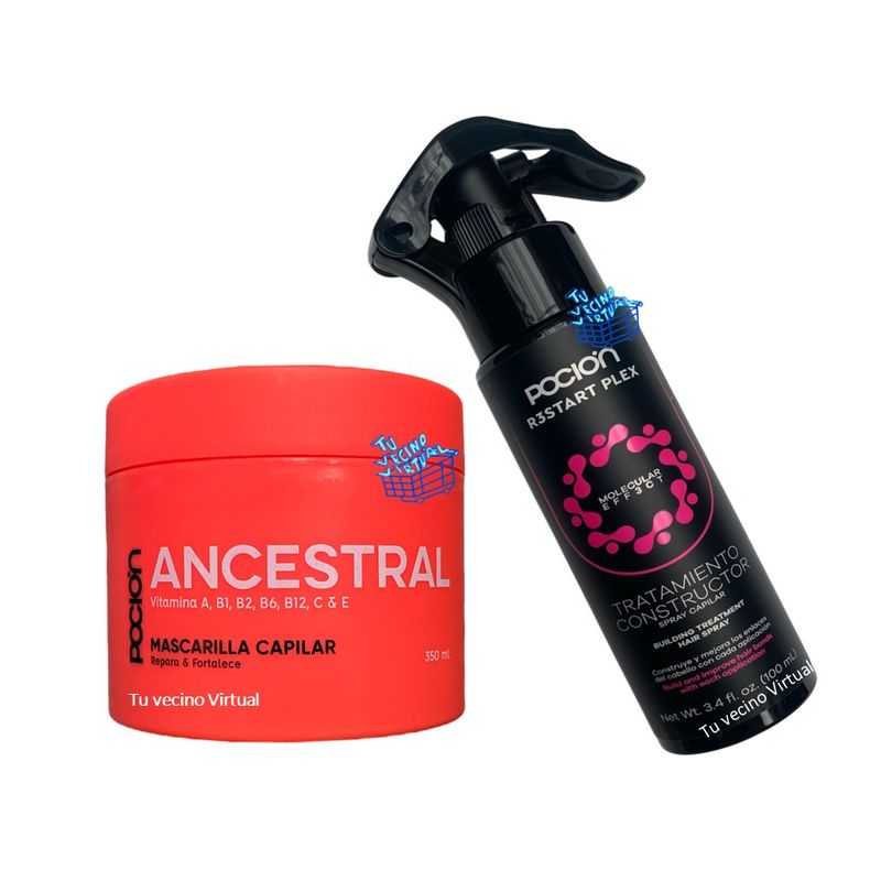 GENERICO - Kit La Pocion Tramiento Y Ansestral