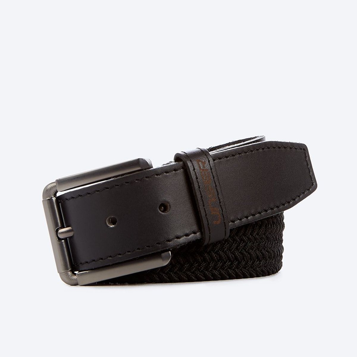 UNSER - Fabian Correa Unicolor En Cuero Trenzada Unser